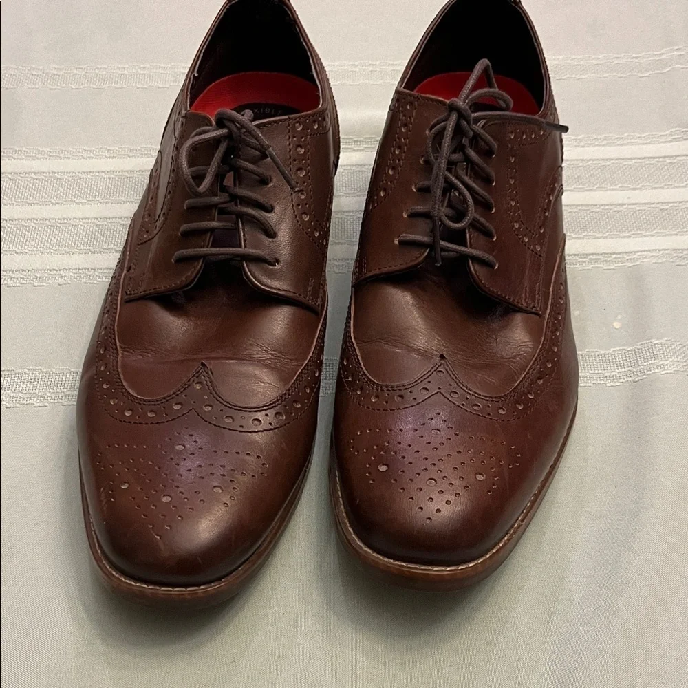 ROCKPORTClassic Brown Leather Men's Dress Shoes size 11W